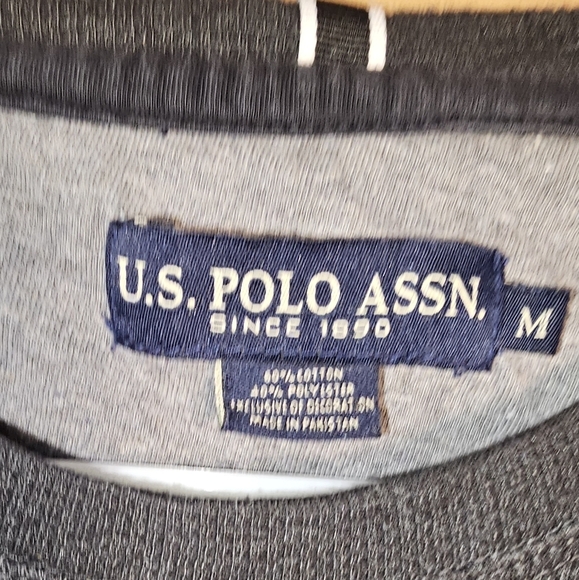 U.S. Polo Assn. Men's Black Long Sleeve Shirt Size Medium - Picture 6 of 7